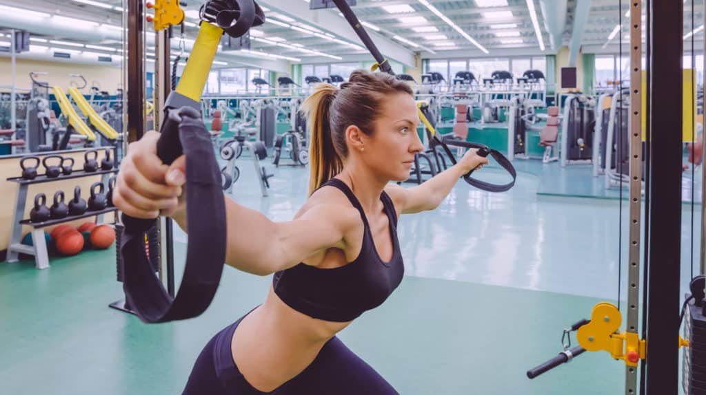 Celebrity workouts:TRX Suspension Training