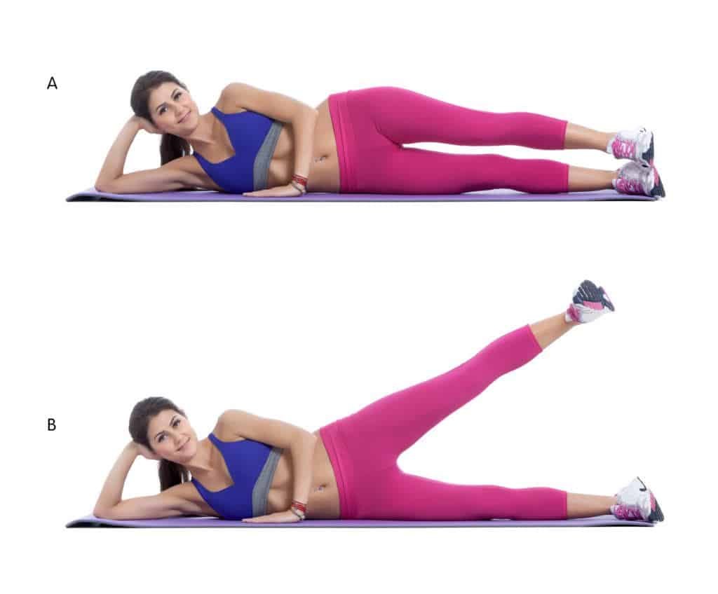 Workout Routines For Women At Home:Lateral Leg Raises