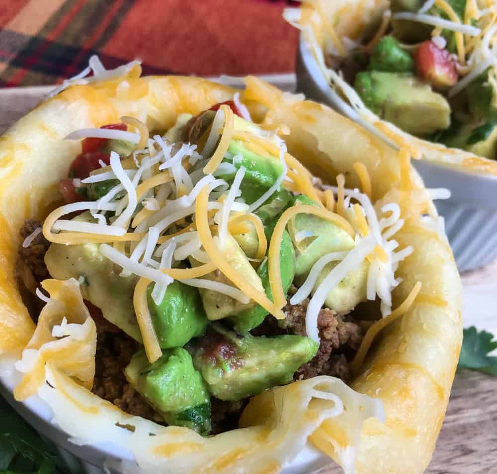 Keto Taco Bowls And Avocado Salsa Recipe