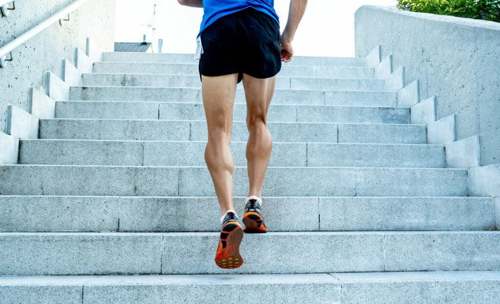 What type of running should you do to improve endurance fitness?